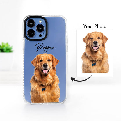 Custom Pet Phone Case - Oil Painting - Personalized Gifts For Pet Owners